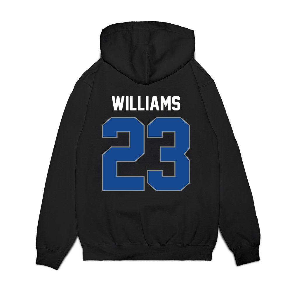 Seton Hall - NCAA Men's Basketball : Mike Williams - Vintage Shersey Premium Hooded Sweatshirt-1