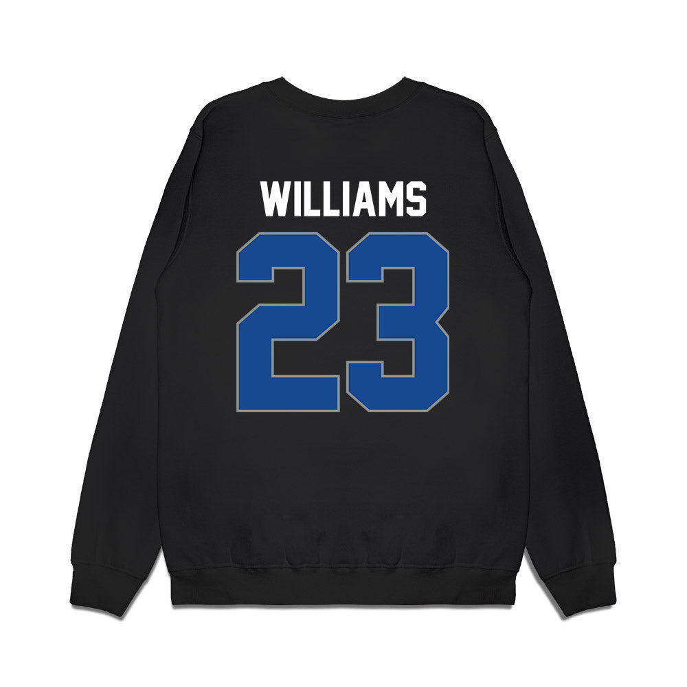 Seton Hall - NCAA Men's Basketball : Mike Williams - Vintage Shersey Premium Crewneck Sweatshirt-1
