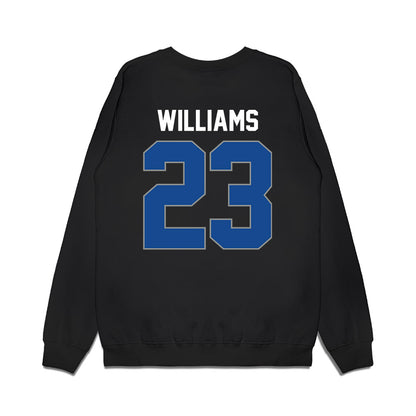 Seton Hall - NCAA Men's Basketball : Mike Williams - Vintage Shersey Premium Crewneck Sweatshirt-1
