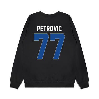 Seton Hall - NCAA Men's Basketball : Mihailo Petrovic - Vintage Shersey Premium Crewneck Sweatshirt-1