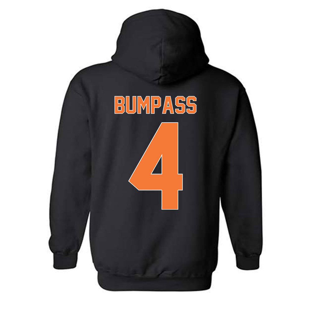 Morgan State - NCAA Men's Basketball : David Bumpass - Vintage Shersey Hooded Sweatshirt-1