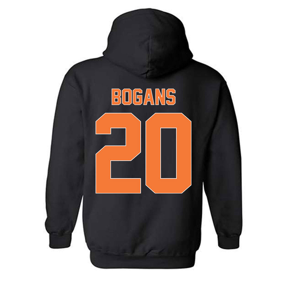 Morgan State - NCAA Women's Basketball : Michaela Bogans - Vintage Shersey Hooded Sweatshirt-1