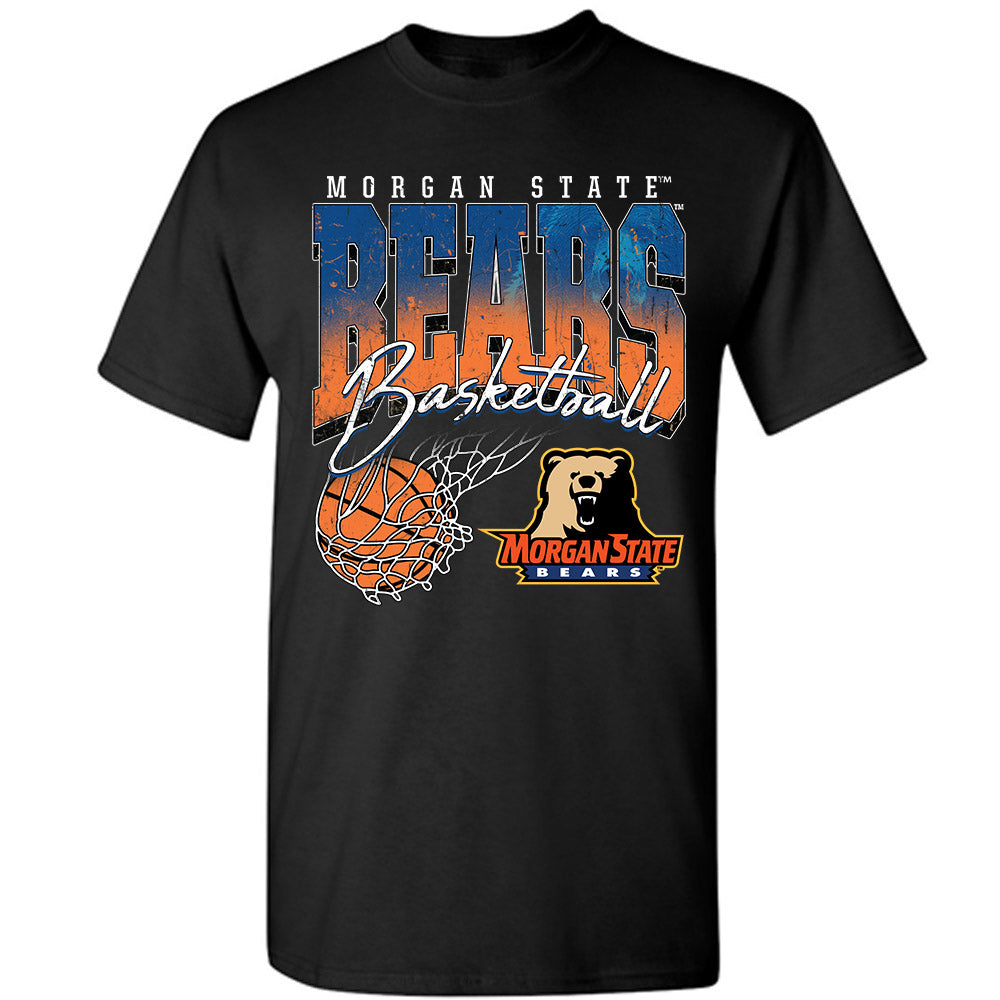 Morgan State - NCAA Men's Basketball : Jayden Socka - Vintage Shersey T-Shirt-0