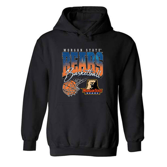 Morgan State - NCAA Women's Basketball : Michaela Bogans - Vintage Shersey Hooded Sweatshirt-0