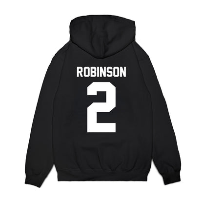 Saint Peter's - NCAA Men's Basketball : Tj Robinson - Vintage Basketball Premium Hooded Sweatshirt-1