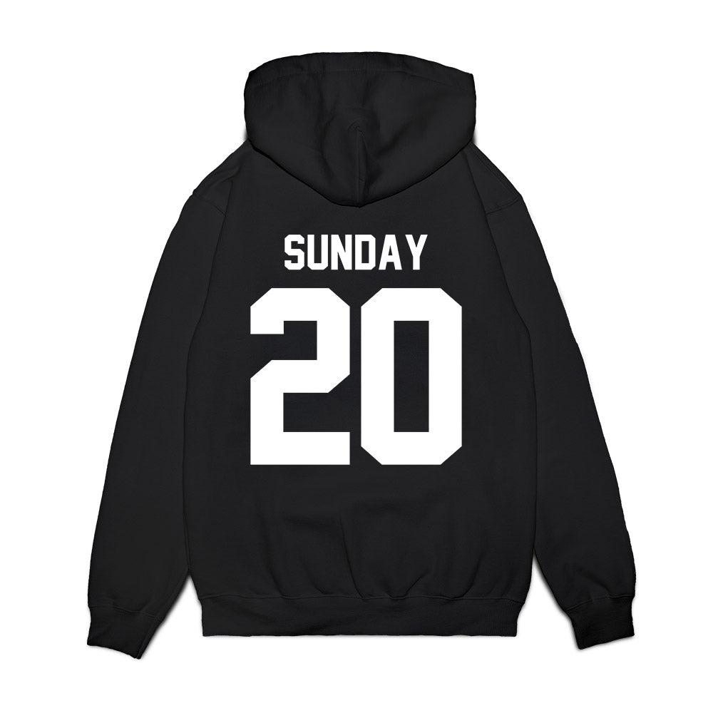 Saint Peter's - NCAA Women's Basketball : Reilly Sunday - Vintage Basketball Premium Hooded Sweatshirt-1