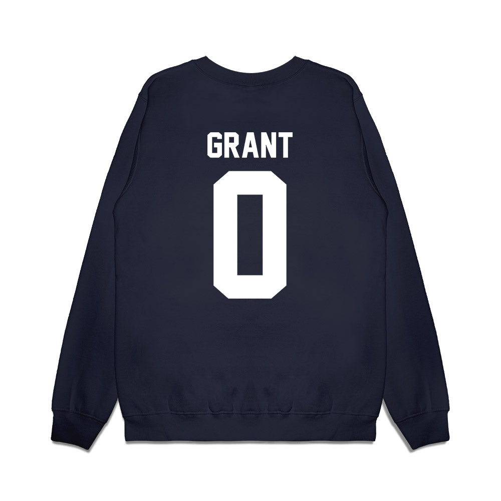 Saint Peter's - NCAA Women's Basketball : Laila Grant - Vintage Basketball Premium Crewneck Sweatshirt-1