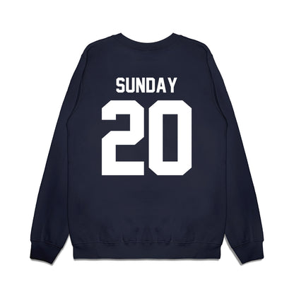 Saint Peter's - NCAA Women's Basketball : Reilly Sunday - Vintage Basketball Premium Crewneck Sweatshirt-1