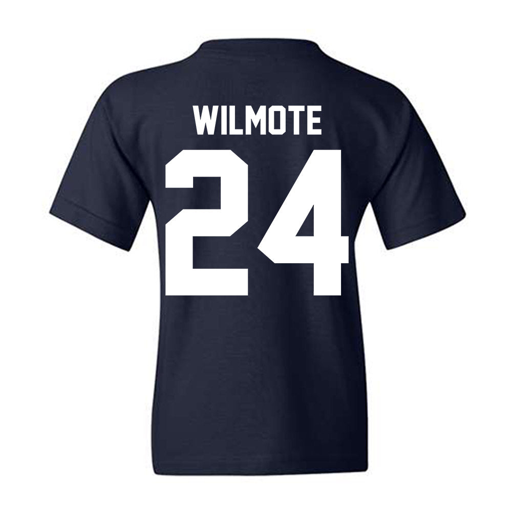 Saint Peter's - NCAA Men's Basketball : Robert Wilmote - Vintage Basketball Youth T-Shirt-1