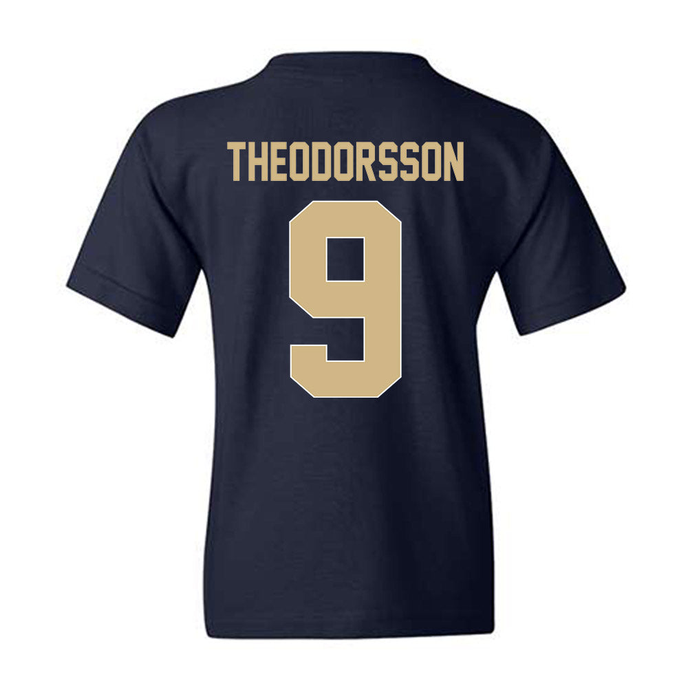 GWU - NCAA Women's Basketball : Emma Theodorsson - Vintage Basketball Shersey Youth T-Shirt-1