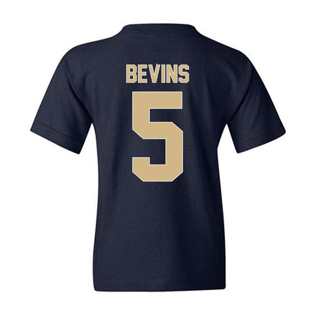 GWU - NCAA Men's Basketball : Ty Bevins - Vintage Basketball Shersey Youth T-Shirt-1