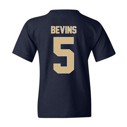 GWU - NCAA Men's Basketball : Ty Bevins - Vintage Basketball Shersey Youth T-Shirt-1