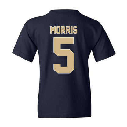 GWU - NCAA Women's Basketball : Nya Morris - Vintage Basketball Shersey Youth T-Shirt-1