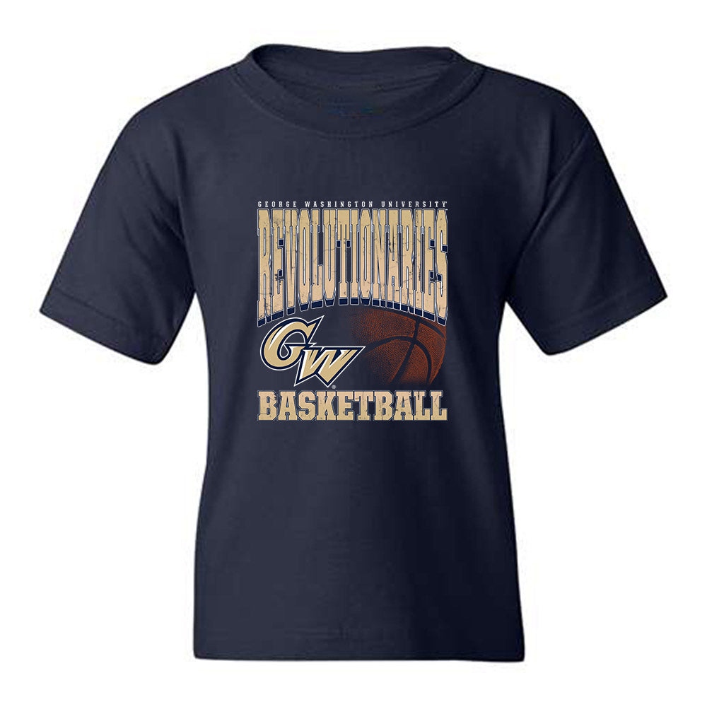 GWU - NCAA Women's Basketball : Nya Morris - Vintage Basketball Shersey Youth T-Shirt-0