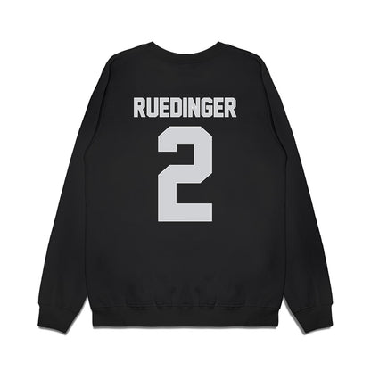 UW Green Bay - NCAA Men's Basketball : Preston Ruedinger - Vintage Premium Crewneck Sweatshirt-1