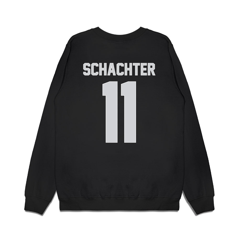 UW Green Bay - NCAA Men's Basketball : Trey Schachter - Vintage Premium Crewneck Sweatshirt-1