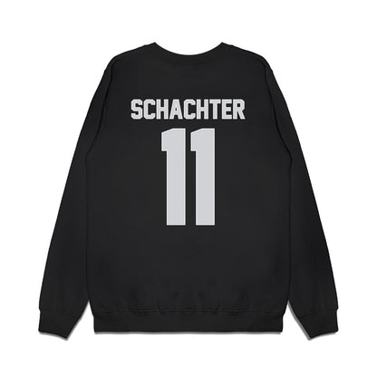 UW Green Bay - NCAA Men's Basketball : Trey Schachter - Vintage Premium Crewneck Sweatshirt-1