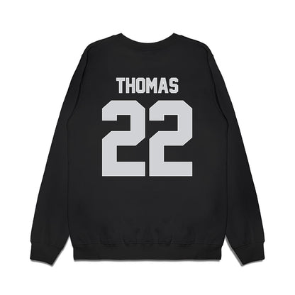 UW Green Bay - NCAA Men's Basketball : LeBron Thomas - Vintage Premium Crewneck Sweatshirt-1