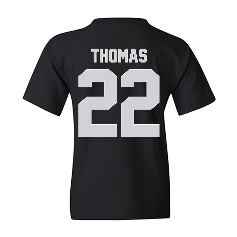 UW Green Bay - NCAA Men's Basketball : LeBron Thomas - Vintage Youth T-Shirt-1