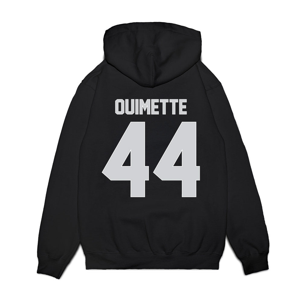 UW Green Bay - NCAA Women's Basketball : Kristina Ouimette - Vintage Premium Hooded Sweatshirt-1
