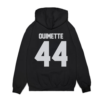 UW Green Bay - NCAA Women's Basketball : Kristina Ouimette - Vintage Premium Hooded Sweatshirt-1