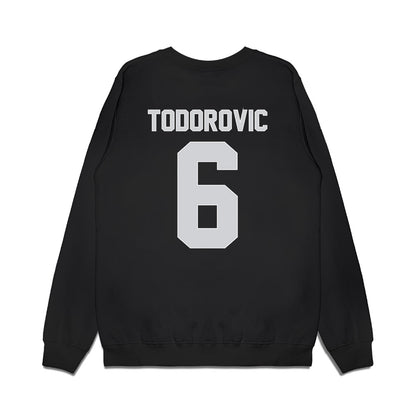 UW Green Bay - NCAA Men's Basketball : Vukasin Todorovic - Vintage Premium Crewneck Sweatshirt-1