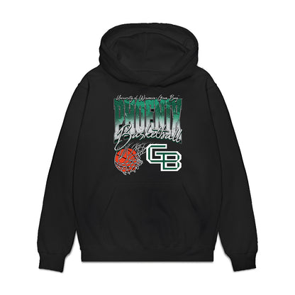 UW Green Bay - NCAA Men's Basketball : Brady Fitzgerald - Vintage Premium Hooded Sweatshirt-0