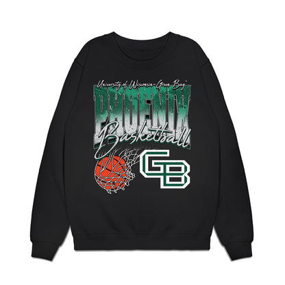 UW Green Bay - NCAA Women's Basketball : Carley Duffney - Vintage Premium Crewneck Sweatshirt-0