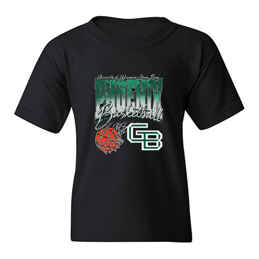 UW Green Bay - NCAA Women's Basketball : Kyrin Lile - Vintage Youth T-Shirt-0