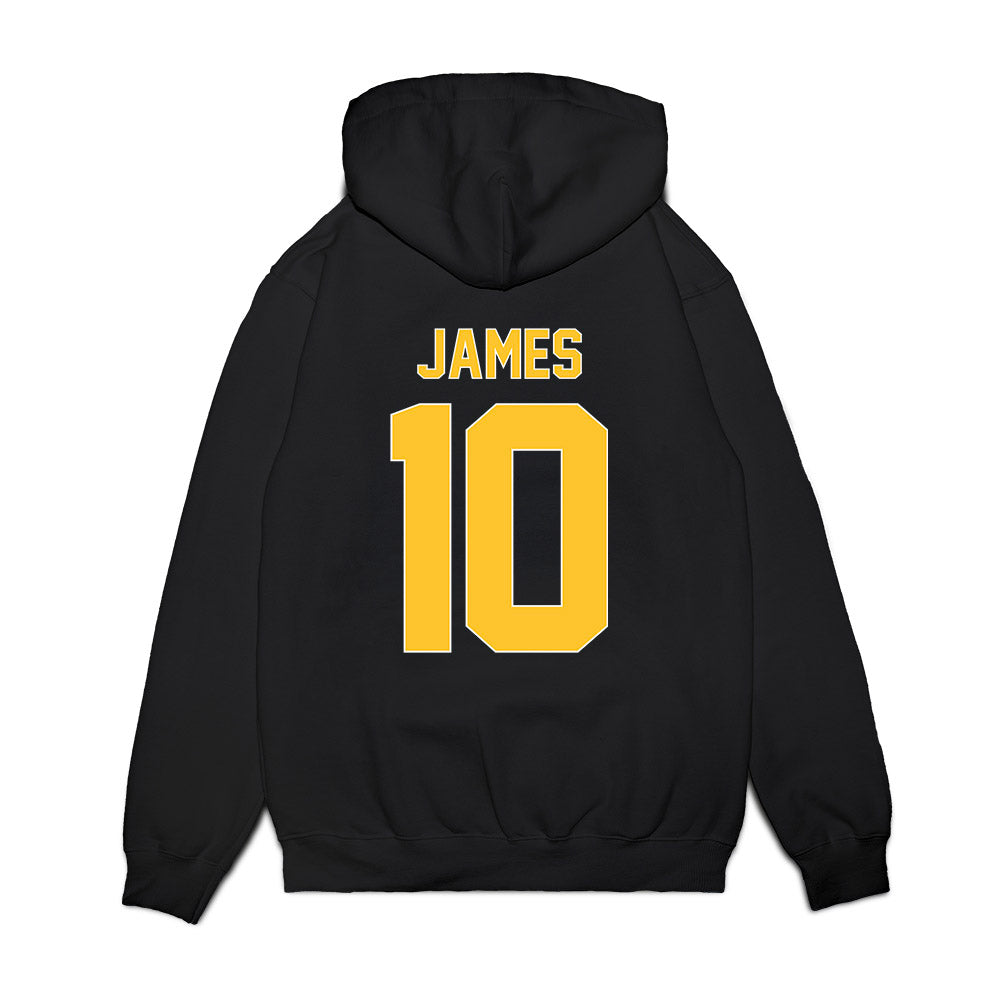 Montevallo - NCAA Men's Basketball : Bryant James - Vintage Premium Hooded Sweatshirt-1