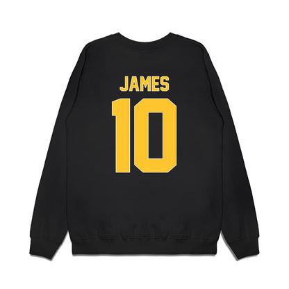 Montevallo - NCAA Men's Basketball : Bryant James - Vintage Premium Crewneck Sweatshirt-1