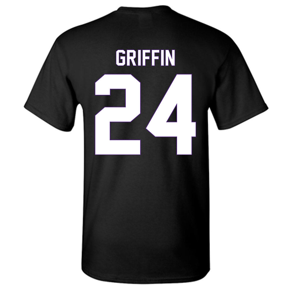 Central Arkansas - NCAA Women's Basketball : Kamryn Griffin - Vintage Shersey T-Shirt-1