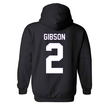 Central Arkansas - NCAA Women's Basketball : Julianna Gibson - Vintage Shersey Hooded Sweatshirt-1