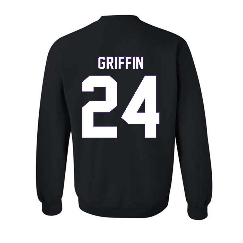 Central Arkansas - NCAA Women's Basketball : Kamryn Griffin - Vintage Shersey Crewneck Sweatshirt-1