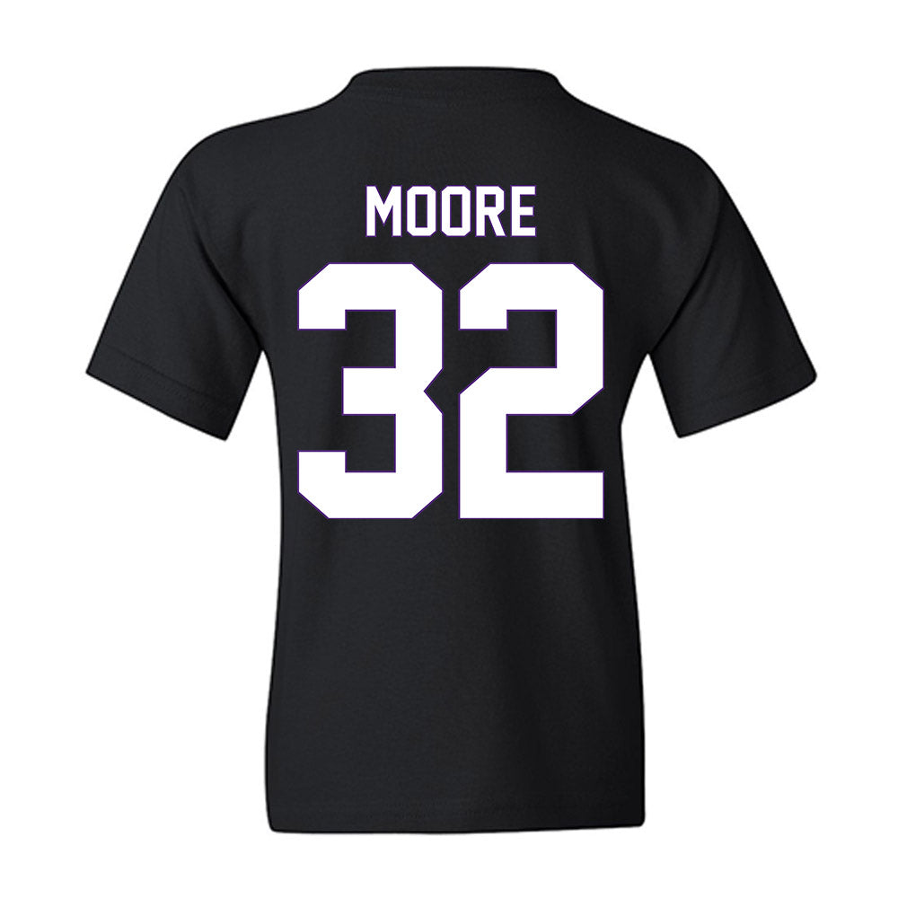 Central Arkansas - NCAA Men's Basketball : Luke Moore - Vintage Shersey Youth T-Shirt-1