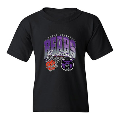 Central Arkansas - NCAA Men's Basketball : Luke Moore - Vintage Shersey Youth T-Shirt-0