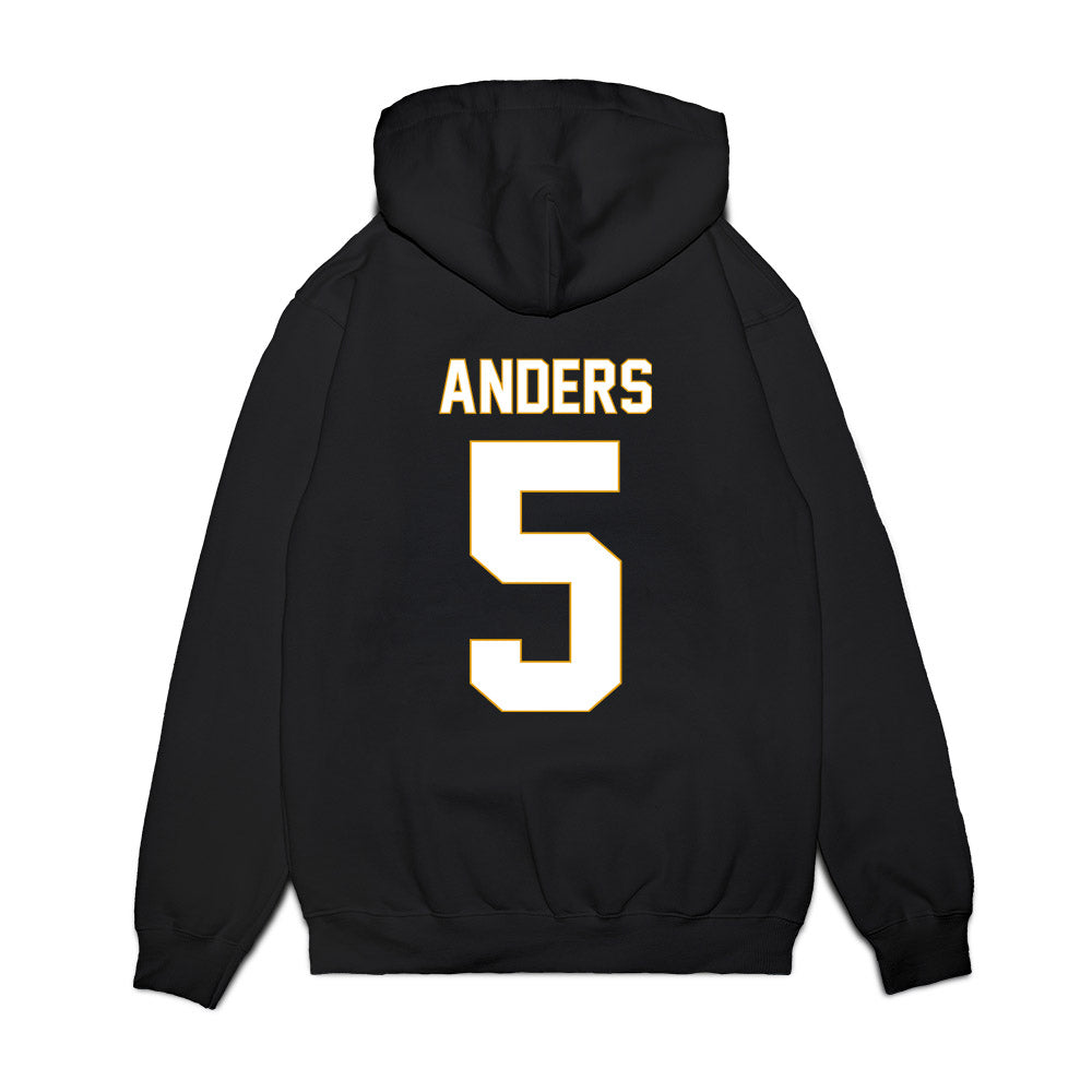 ETBU - NCAA Men's Basketball : Troy Anders - Vintage Shersey Premium Hooded Sweatshirt-1
