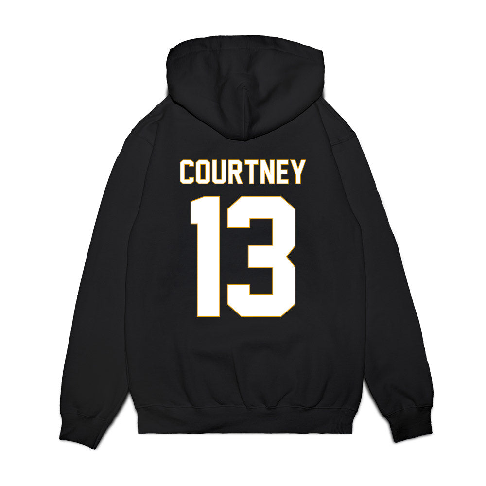 ETBU - NCAA Men's Basketball : Kyler Courtney - Vintage Shersey Premium Hooded Sweatshirt-1
