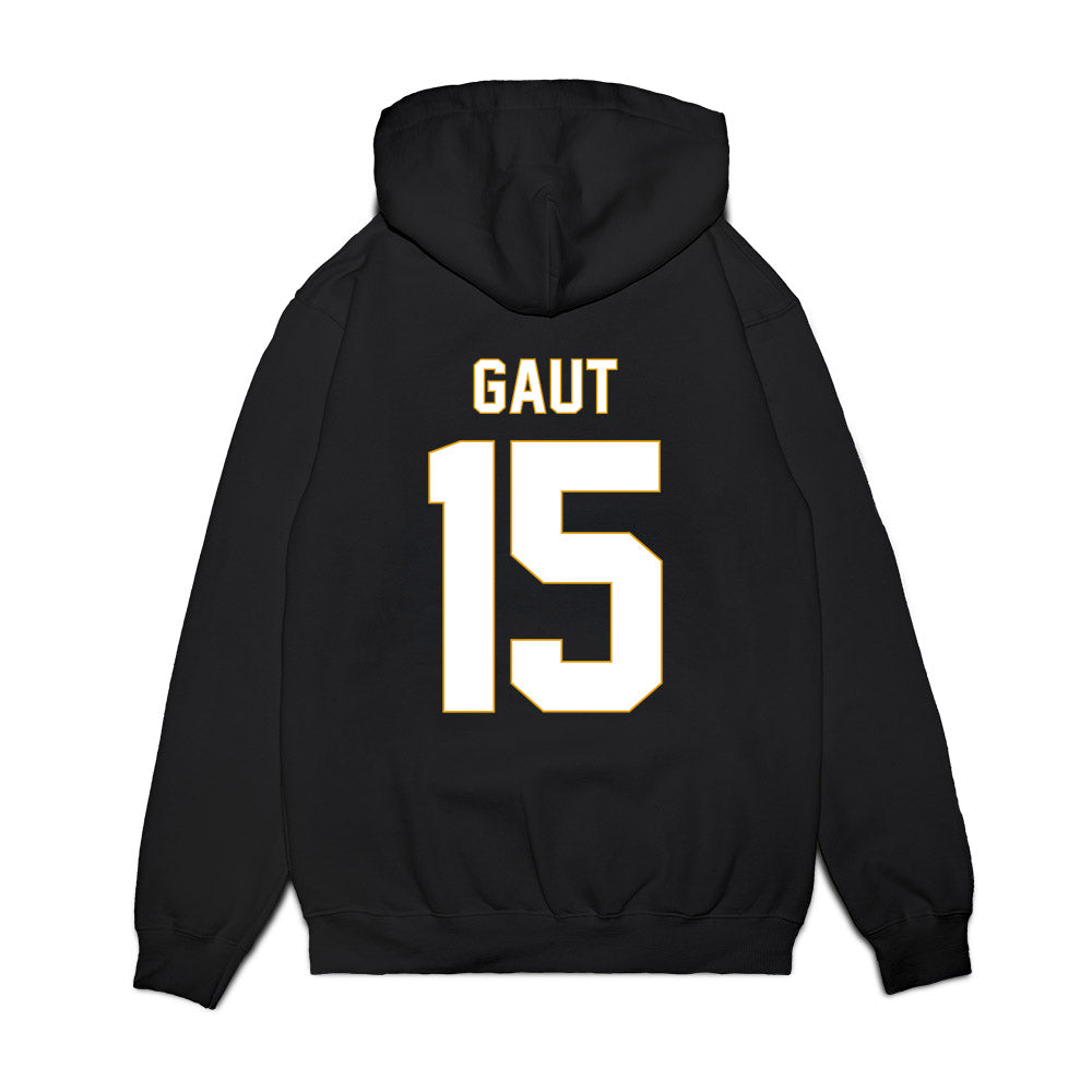 ETBU - NCAA Men's Basketball : Kamron Gaut - Vintage Shersey Premium Hooded Sweatshirt-1