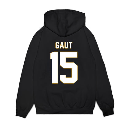 ETBU - NCAA Men's Basketball : Kamron Gaut - Vintage Shersey Premium Hooded Sweatshirt-1