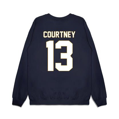 ETBU - NCAA Men's Basketball : Kyler Courtney - Vintage Shersey Premium Crewneck Sweatshirt-1