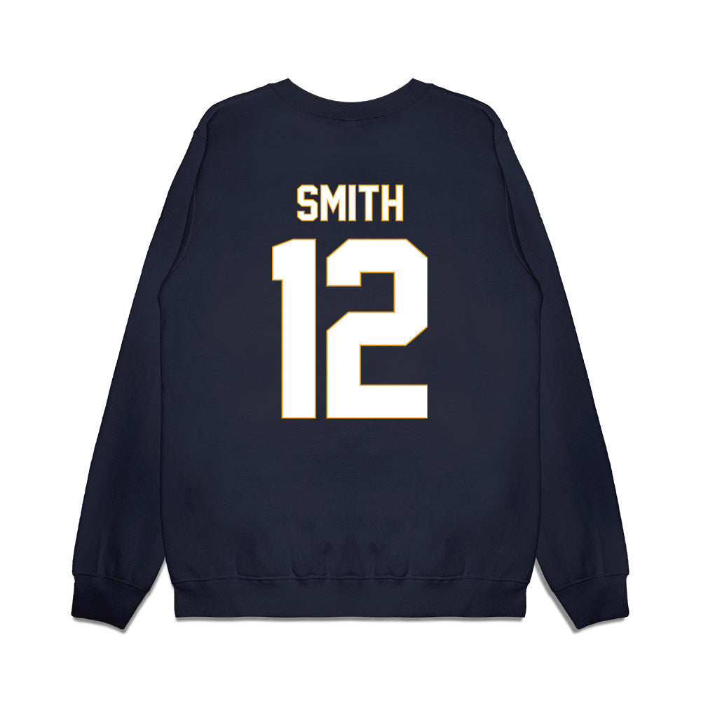 ETBU - NCAA Men's Basketball : Robert Smith - Vintage Shersey Premium Crewneck Sweatshirt-1