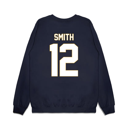 ETBU - NCAA Men's Basketball : Robert Smith - Vintage Shersey Premium Crewneck Sweatshirt-1