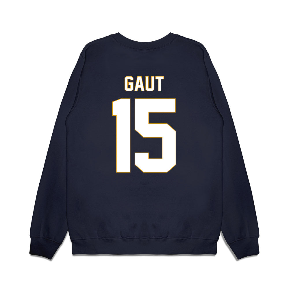 ETBU - NCAA Men's Basketball : Kamron Gaut - Vintage Shersey Premium Crewneck Sweatshirt-1