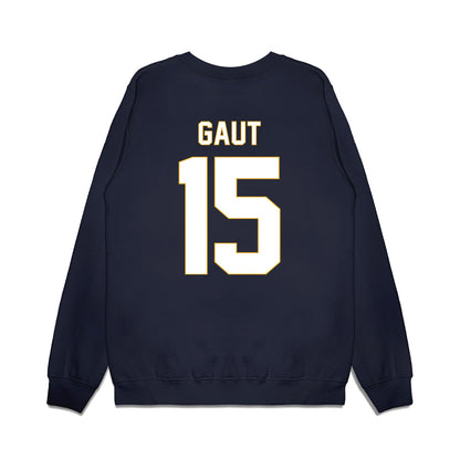 ETBU - NCAA Men's Basketball : Kamron Gaut - Vintage Shersey Premium Crewneck Sweatshirt-1