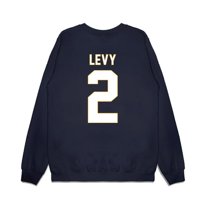 ETBU - NCAA Men's Basketball : Shad Levy - Vintage Shersey Premium Crewneck Sweatshirt-1