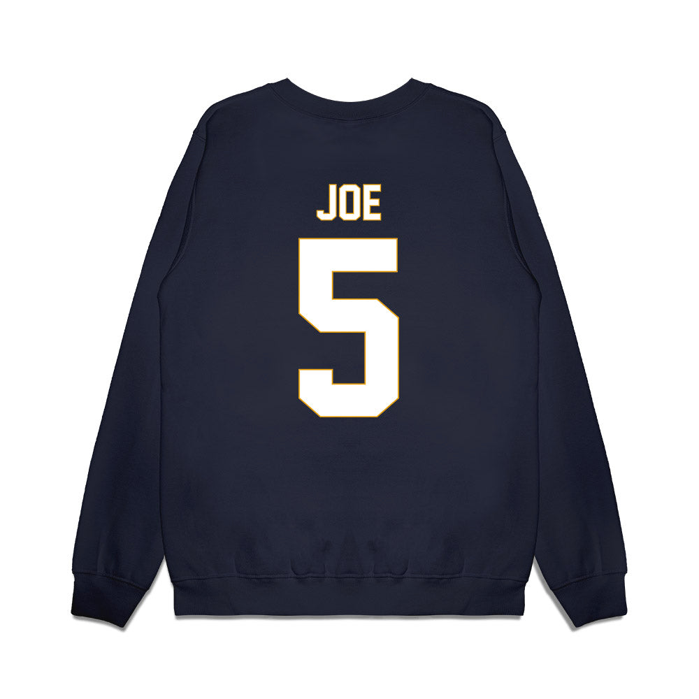 ETBU - NCAA Men's Basketball : Joshua Joe - Vintage Shersey Premium Crewneck Sweatshirt-1