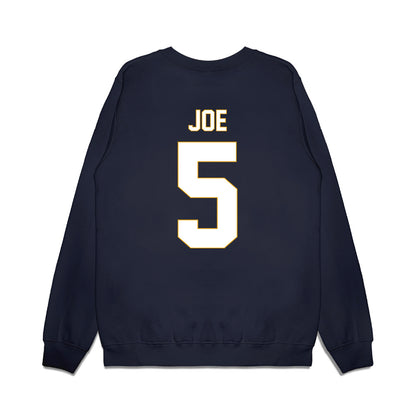 ETBU - NCAA Men's Basketball : Joshua Joe - Vintage Shersey Premium Crewneck Sweatshirt-1