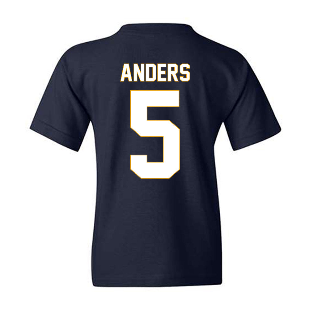 ETBU - NCAA Men's Basketball : Troy Anders - Vintage Shersey Youth T-Shirt-1