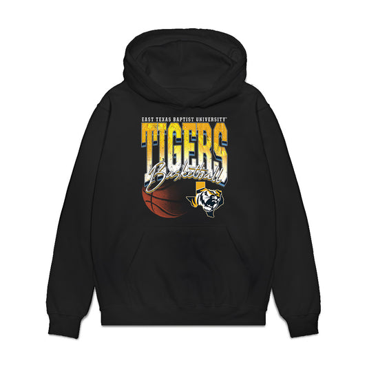 ETBU - NCAA Men's Basketball : Shad Levy - Vintage Shersey Premium Hooded Sweatshirt-0